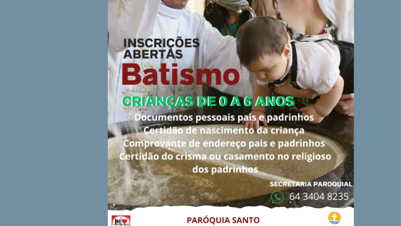 Batismo de crianças